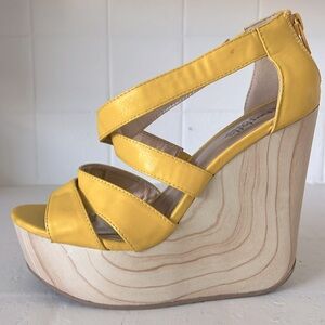 Charlotte Russe Platform Wedge Sandals